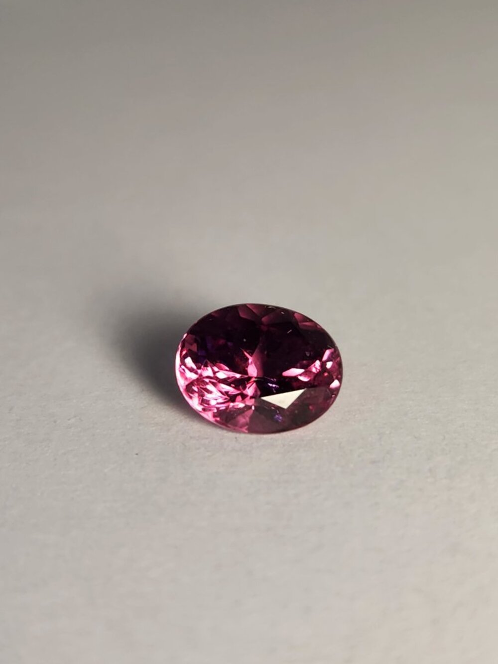 Natural Rhodolite Garnet Pink Purple Color Shift Approx. 3.55 CT Family Estate